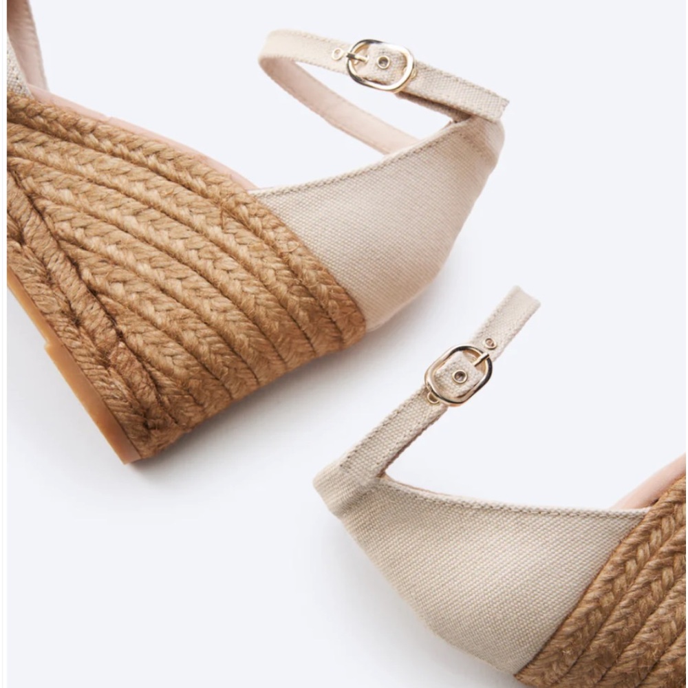 NWOT Viscata Barcelona espadrille wedges - Picture 3 of 10